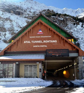 manali to atal tunnel taxi service rates